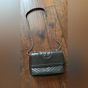 Tory Burch Large Fleming quilted bag!